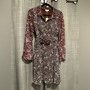 Roolee Floral Patterned Women's Dress